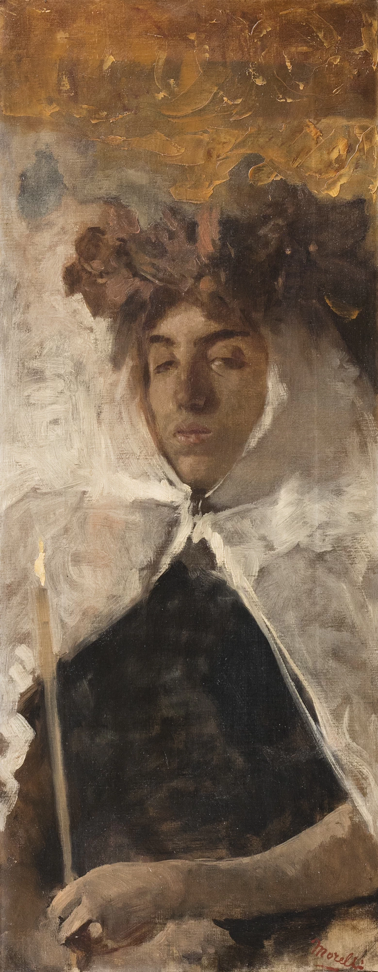 Giovane in processione